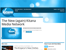 Tablet Screenshot of kitanamedia.com